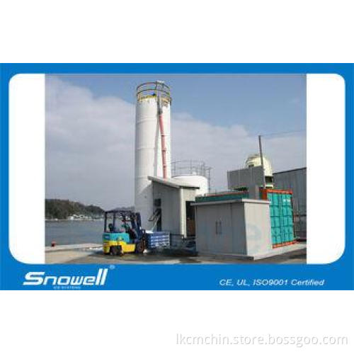40T/Day Commercial Fishery Slurry Ice Machine With Titanium